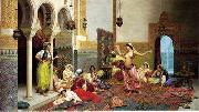 unknow artist Arab or Arabic people and life. Orientalism oil paintings  379 oil painting on canvas